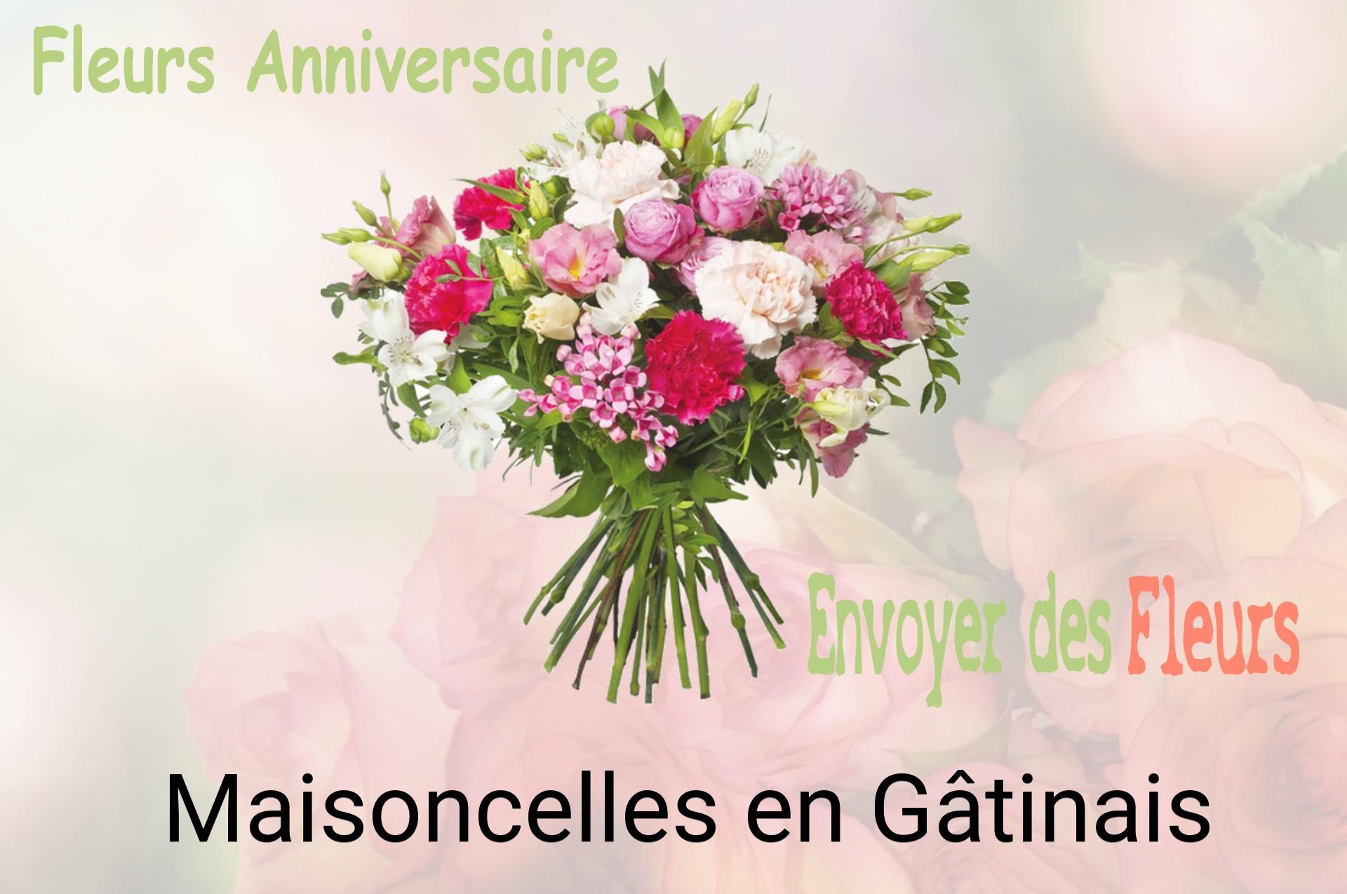 Bouquet de fleurs d’anniversaire livré à Maisoncelles-en-Gâtinais